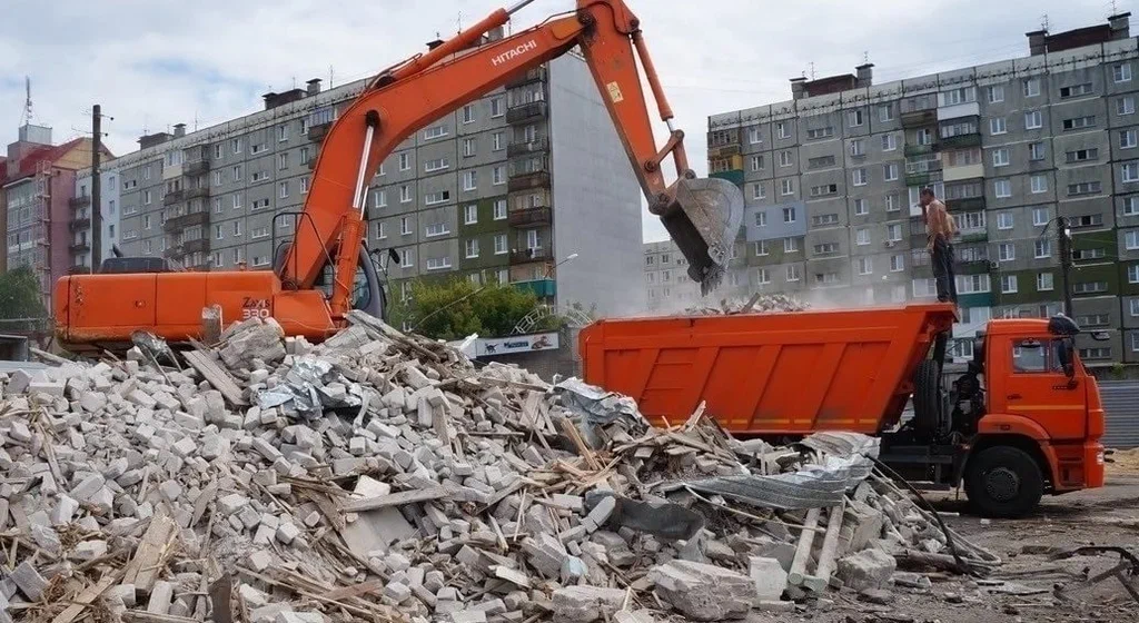 Профессиональный вывоз строительного мусора в Грозном в октябре