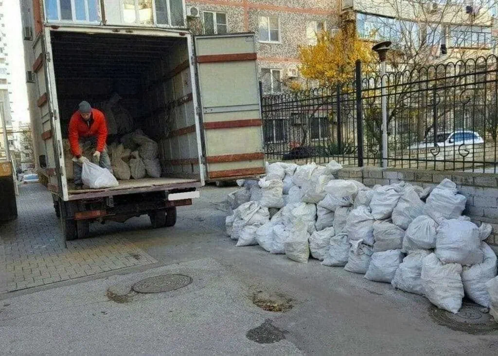 Вывоз мусора после переезда в Грозном в октябре