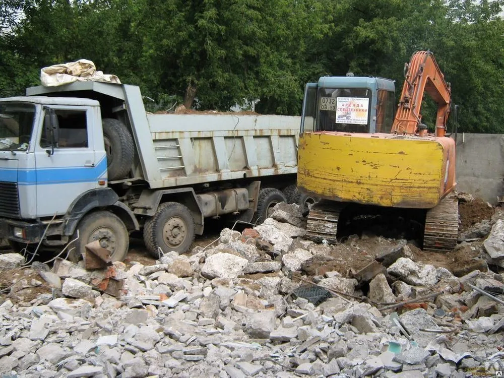 Вывоз бетонного боя и утилизация в Грозном в октябре