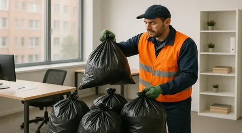 Уборка и вывоз мусора после мероприятий в Грозном в октябре